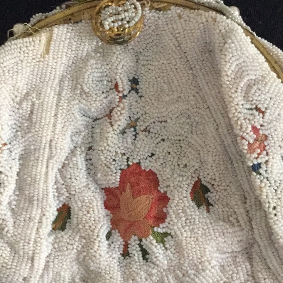 Handmade beaded evening purse